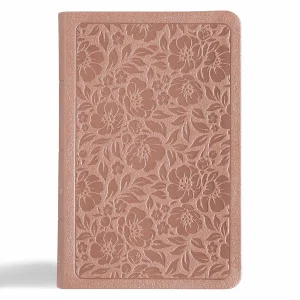 KJV Personal Size Bible, Rose Gold Leathertouch