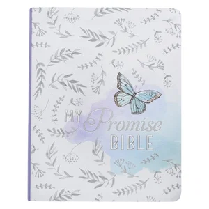 KJV My Promise Bible Silky Butterfly Design Hardcover