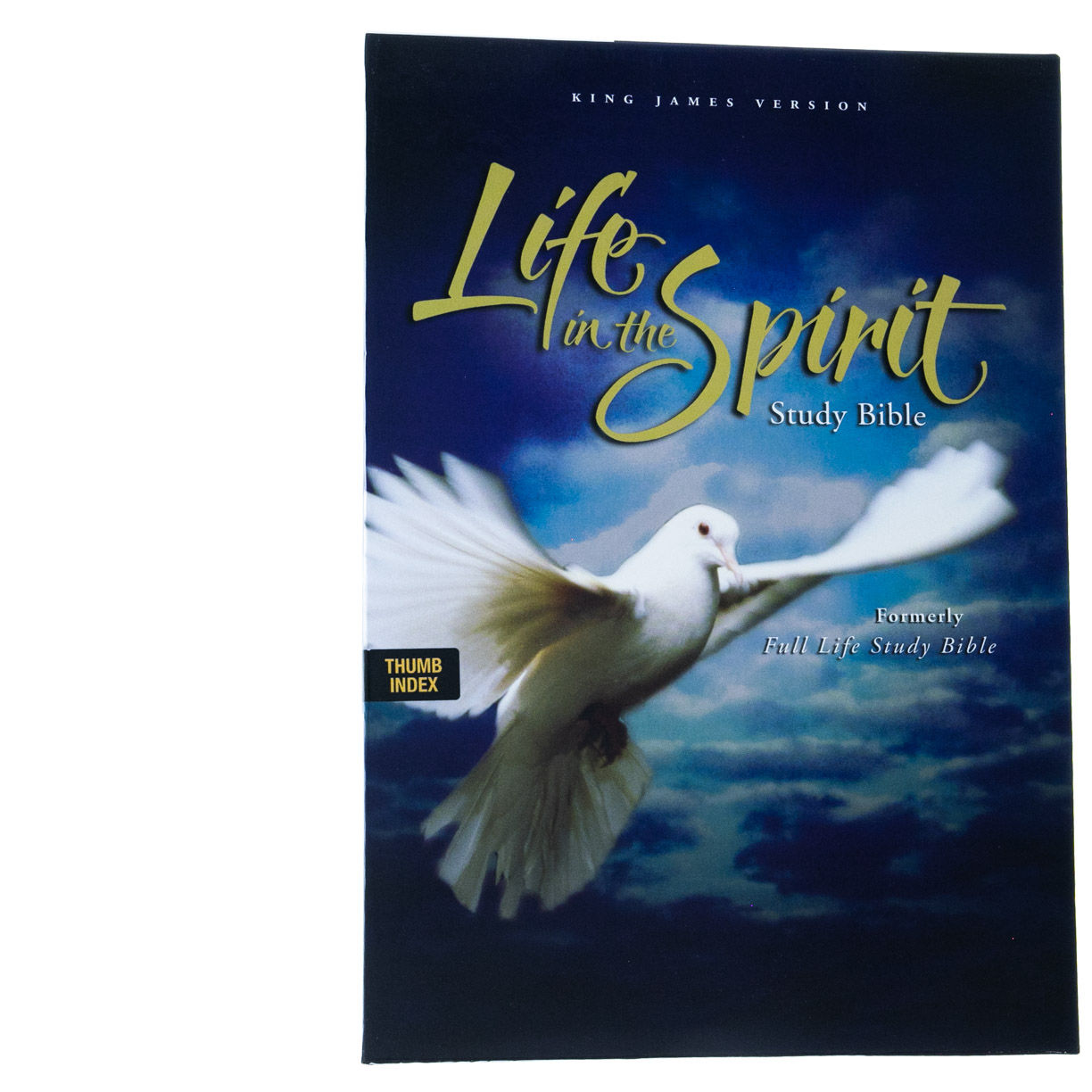 Image of KJV Life In The Spirit Study Bible-Black Bonded Leather Indexed