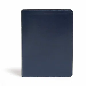 KJV Study Bible, Full-Colour, Navy Leathertouch