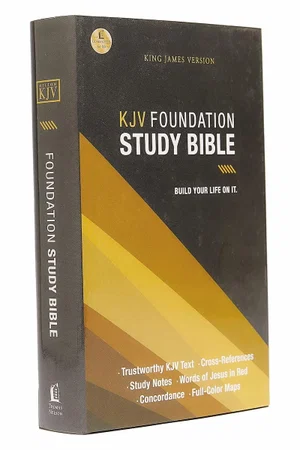 KJV Foundation Study Bible-Multicolor Hardcover