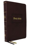 Image of Kjv Thinline Bible, Large Print, Brown Leathersoft