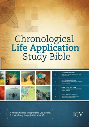 KJV Chronological Life Application Study-Hardcover