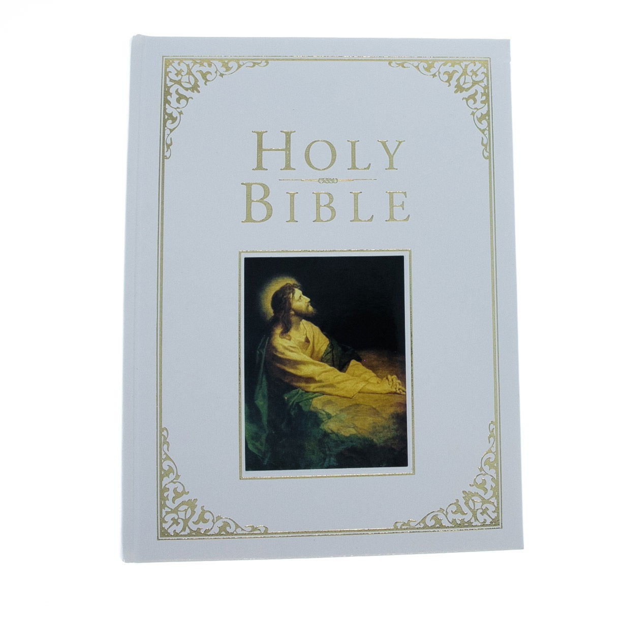 Image of KJV Family Bible, White Imitation Leather