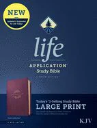 KJV Life Application Study Bible, Third Edition, Large Print (Red Letter, Leathe