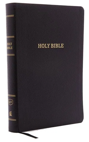 KJV, Reference Bible, Giant Print, Black, Indexed,