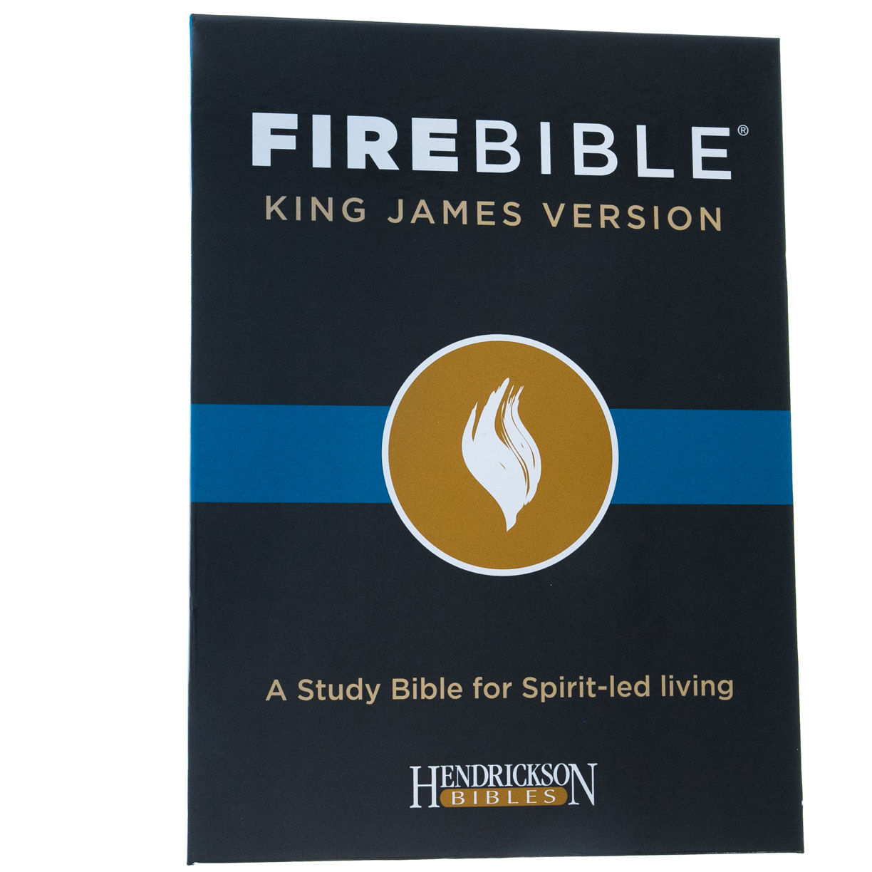 Image of KJV Fire Bible: Black Bonded Leather Edition
