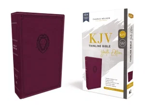 KJV, Thinline Bible Youth Edition, Leathersoft, Purple,