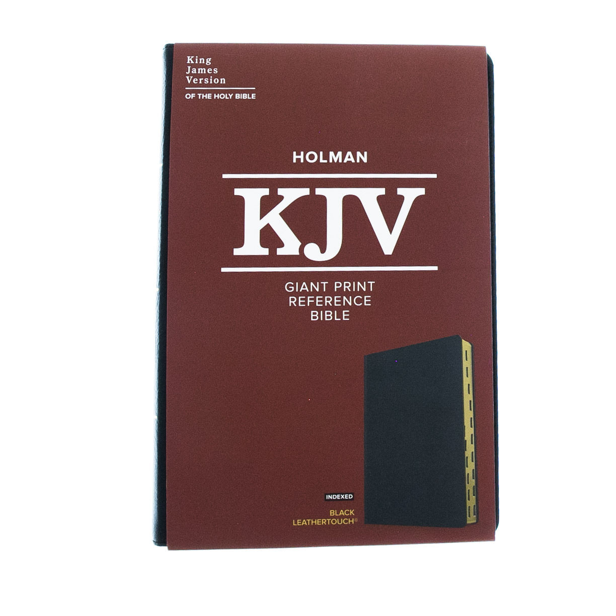 Image of KJV Giant Print Reference Bible, Black LeatherTouch, Indexed