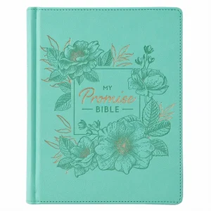 KJV Teal Faux Leather Hardcover My Promise Bible