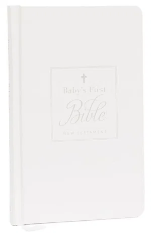 KJV Baby's First New Testament, Hardcover, White