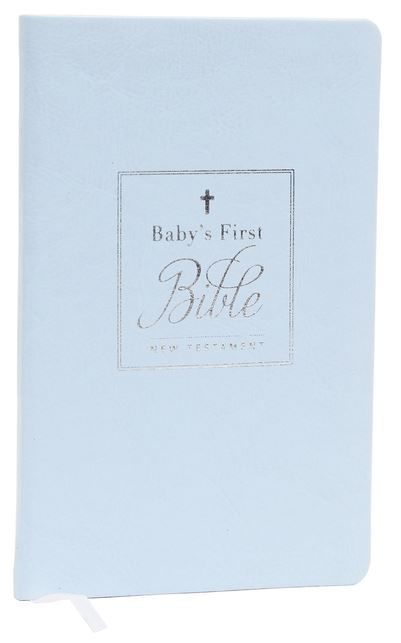 Image of KJV Baby’s First New Testament, Leathersoft, Blue