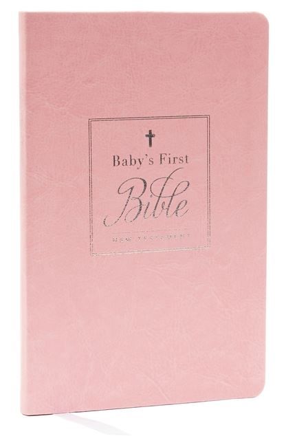 Image of KJV Baby’s First New Testament, Leathersoft, Pink
