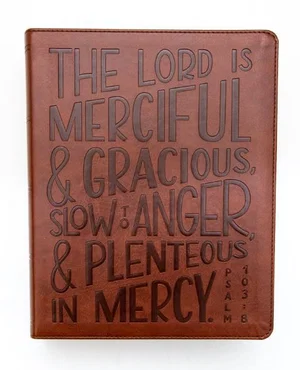 KJV Journal Reference Edition Bible - Brown