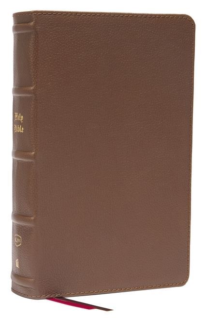 Image of KJV Personal Size Large Print Genuine Leather – Brown