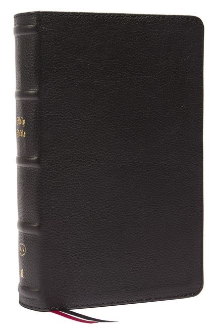 Image of KJV Personal Size Large Print Genuine Leather – Black