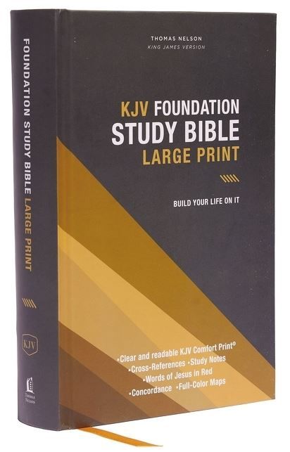 Image of KJV Foundation Study Bible, Large Print, Hardcover
