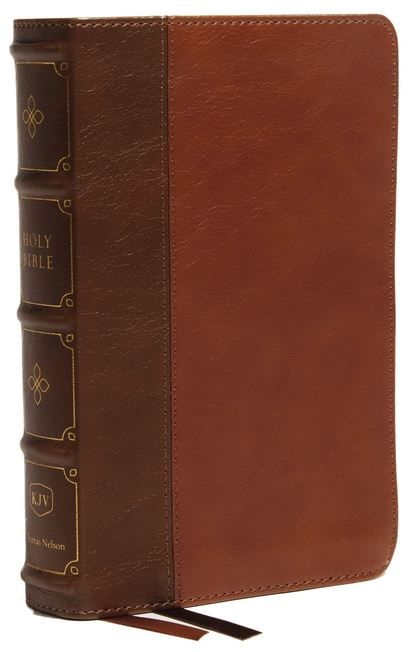 Image of KJV Compact Bible, MacLaren Series, Leathersoft, Brown