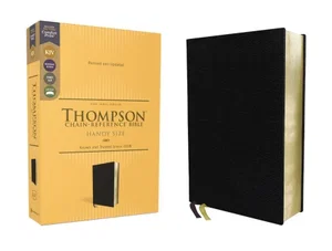 KJV Thompson Chain-Reference Handy Size Bible - Black