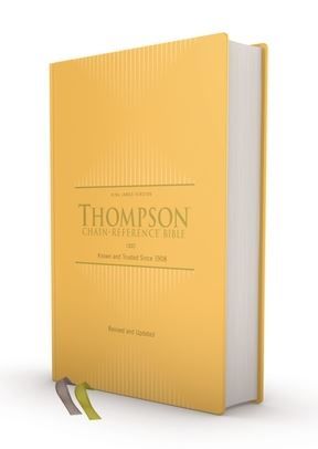 Image of KJV Thompson Chain-Reference Bible – Yellow Gold