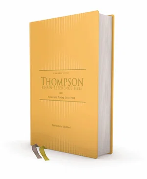 KJV Thompson Chain-Reference Bible - Yellow Gold