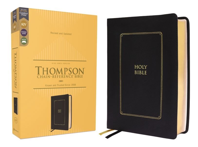 Image of KJV Thompson Chain-Reference Bible – Black