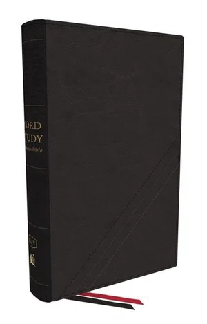 KJV Word Study Reference Bible - Black