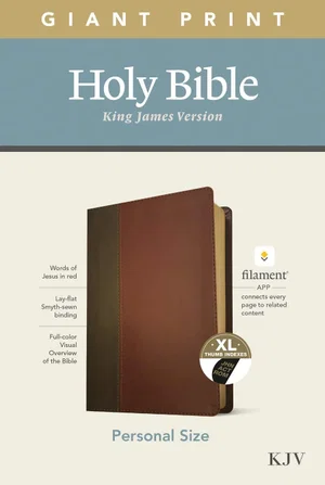 KJV Personal Size Giant Print Bible, Filament Enabled Edition