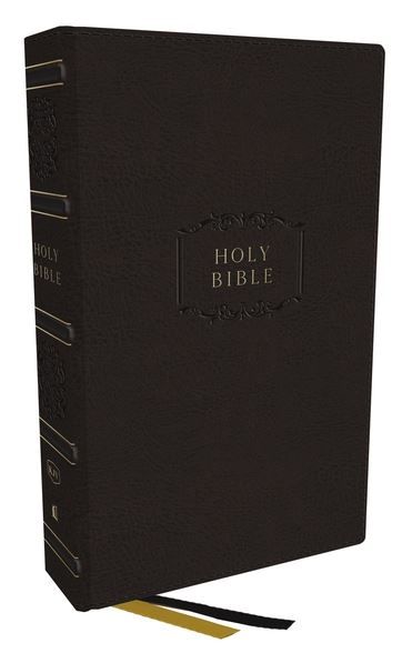 Image of KJV Center-Column Reference Bible Leathersoft – Black
