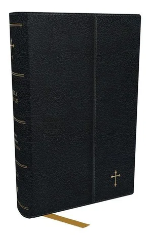 KJV Compact Reference Bible, Leatherflex, Black with Flap