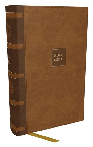 Image of KJV Compact Reference Bible, Leathersoft, Brown