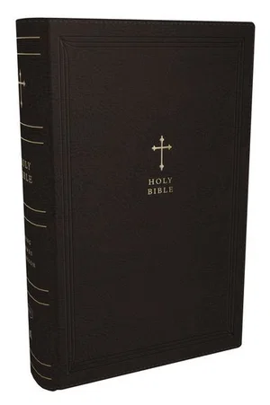 KJV Compact Reference Bible, Leathersoft, Black w/ Zipper