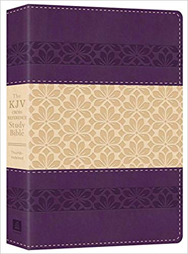 Image of KJV Study Bible: Atlas Edition -Wildflower Bouquet Thumb Indexed