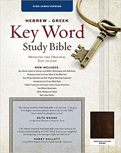Image of KJV Hebrew-Greek Key Word Study Bible