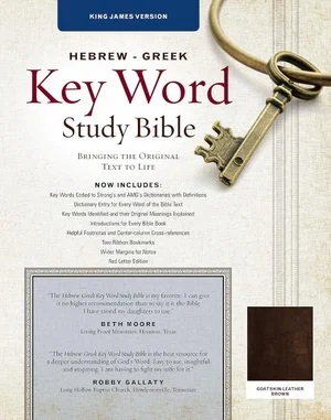 KJV Hebrew-Greek Key Word Study Bible