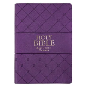KJV Bible Super Giant Print Purple