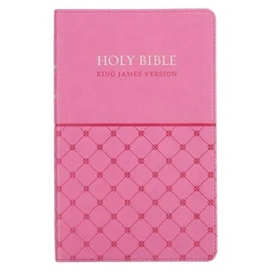 KJV Pink Faux Leather Gift Edition Bible