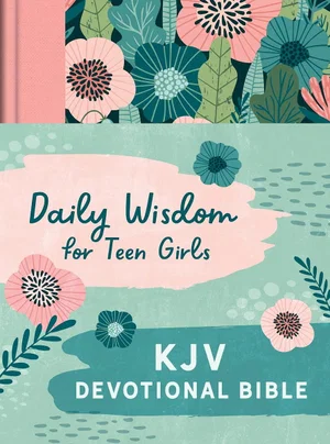 KJV Daily Wisdom for Teen Girls Devotional Bible [Blush Rainforest]