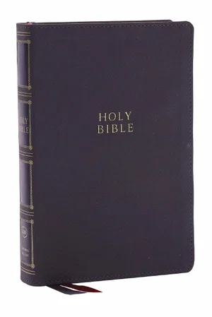 KJV Grey Compact Centre-Column Reference Bible