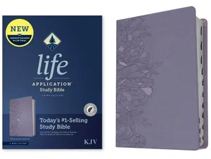 KJV Life Application Study Bible - Purple