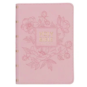 KJV Compact Bible - Pink Large Print