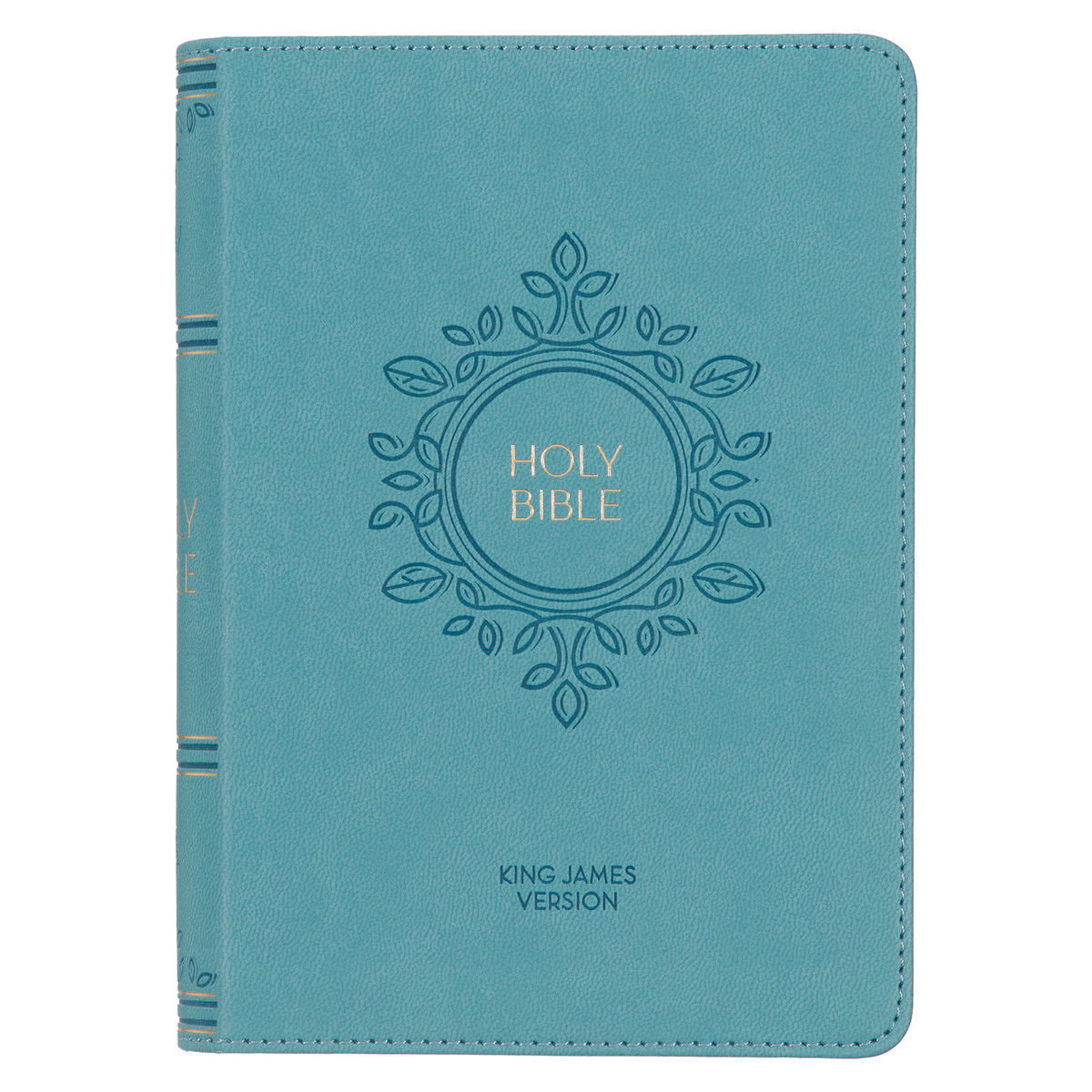 Image of KJV LP Compact Bible Aqua Blue