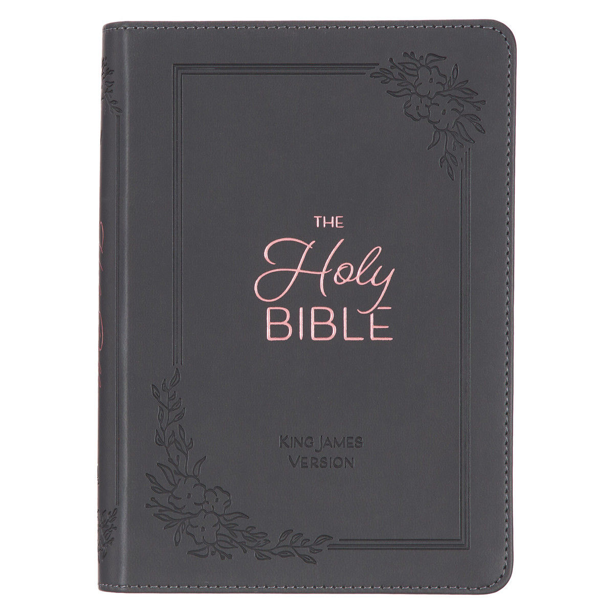 Image of KJV Compact Bible LP Cobalt Gray