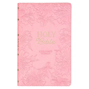 KJV Blossom Pink Faux Leather Gift Edition