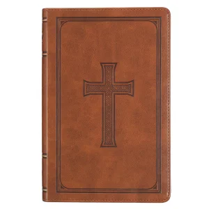 KJV Brown Deluxe Gift Bible with Thumb Index