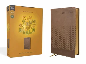 KJV Teen Study Bible, Learthersoft, Brown, Comfort Print