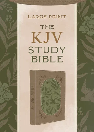 The KJV Study Bible, Large Print, Olive Branches