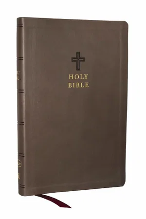KJV Holy Bible, Value Ultra Thinline, Charcoal Leathersoft, Red Letter, Comfort