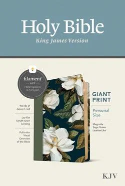 KJV Personal Size Giant Print Bible, Filament