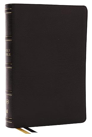 Image of KJV Holy Bible Center-Column Cross Reference, Black Genuine Leather